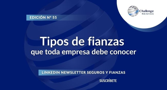 Newsletter #55, Tipos de fianzas que toda empresa debe conocer